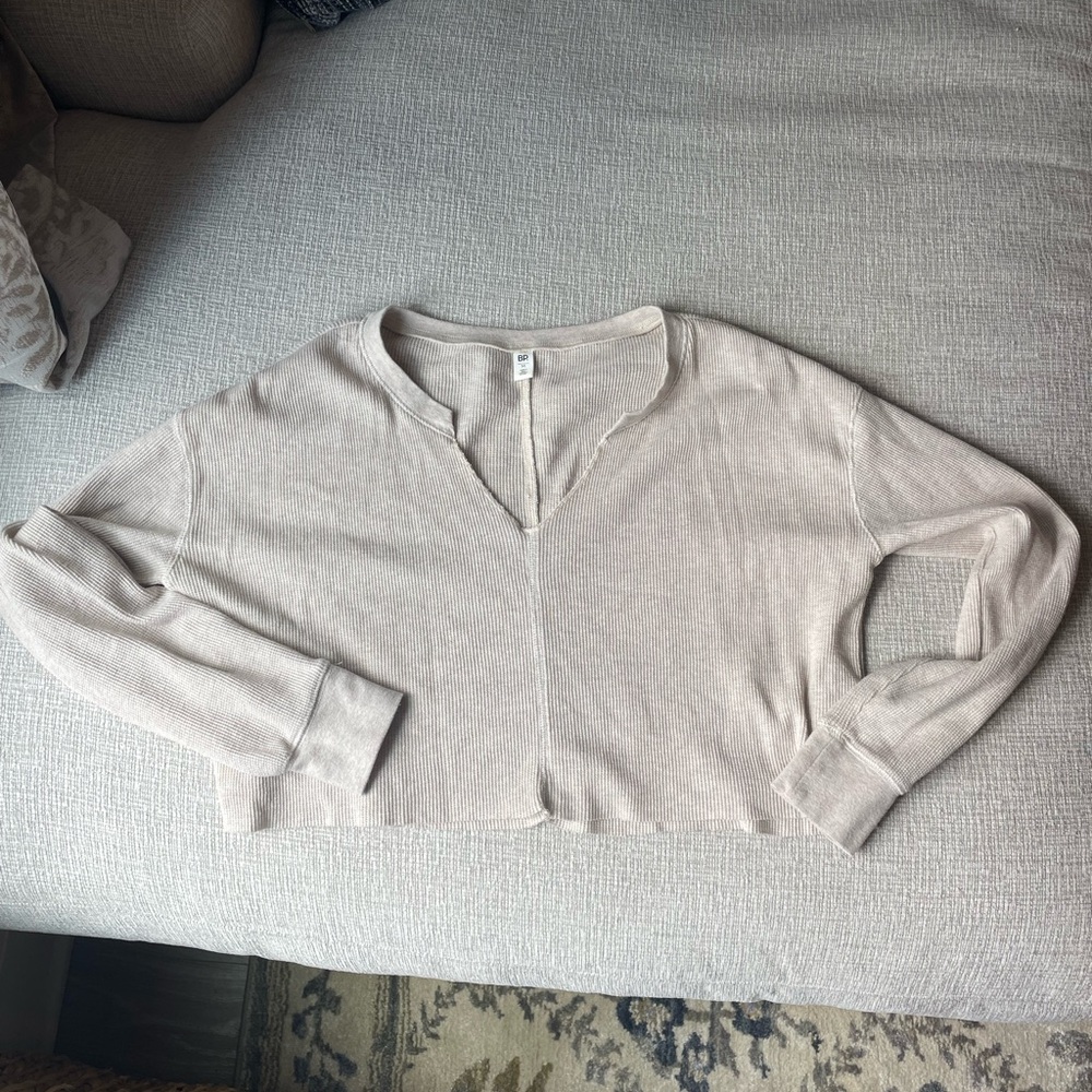 Cropped long sleeve